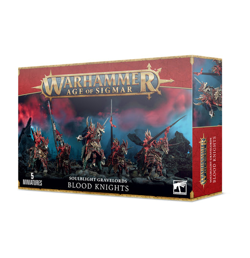 Warhammer Age Of Sigmar Soulblight Gravelords Blood Knights (91-41) - Pastime Sports & Games