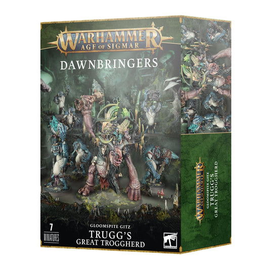 Warhammer Age Of Sigmar Dawnbreakers Gloomspite Gitz Trugg's Great Troggherd (89-55) - Pastime Sports & Games