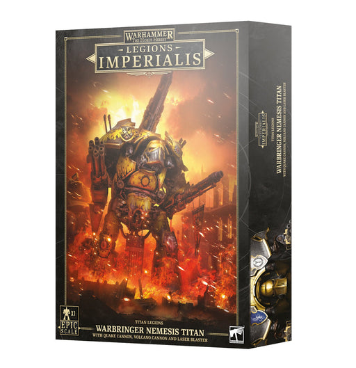 Warhammer The Horus Heresy Legions Imperialis Warbringer Nemesis Titan With Quake Cannon (03-25) - Pastime Sports & Games