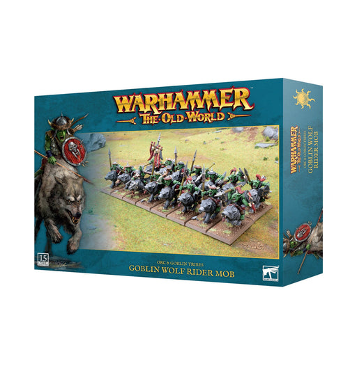 Warhammer The Old World Orc & Goblin Tribes Goblin Wolf Rider Mob (09-09) - Pastime Sports & Games