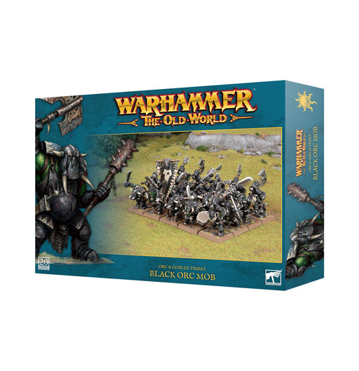 Warhammer The Old World Orc & Goblin Tribes Black Orc Mob (09-13) - Pastime Sports & Games