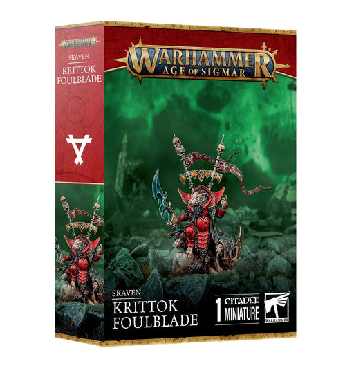 Warhammer Age Of Sigmar Skaven Krittok Foulblade (90-49) - Pastime Sports & Games