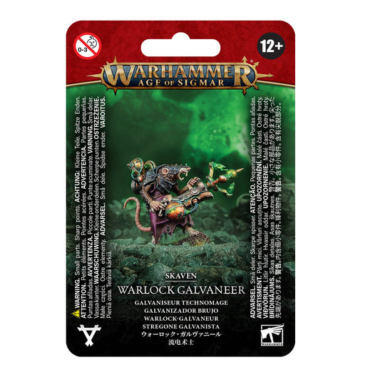 Warhammer Age Of Sigmar Skaven Warlock Galvaneer (90-51) - Pastime Sports & Games