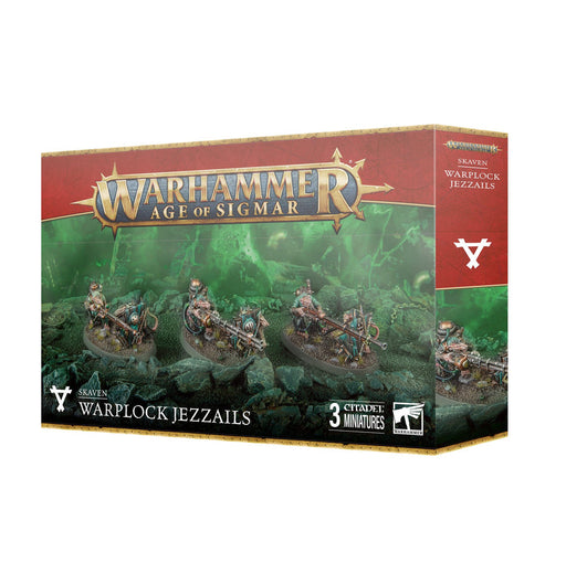 Warhammer Age Of Sigmar Skaven Warplock Jezzails (90-53) - Pastime Sports & Games