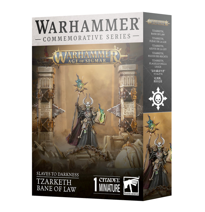 Warhammer Commemorative Series Age Of Sigmar Slaves To Darkness Tzarketh Bane Of Law (83-101)