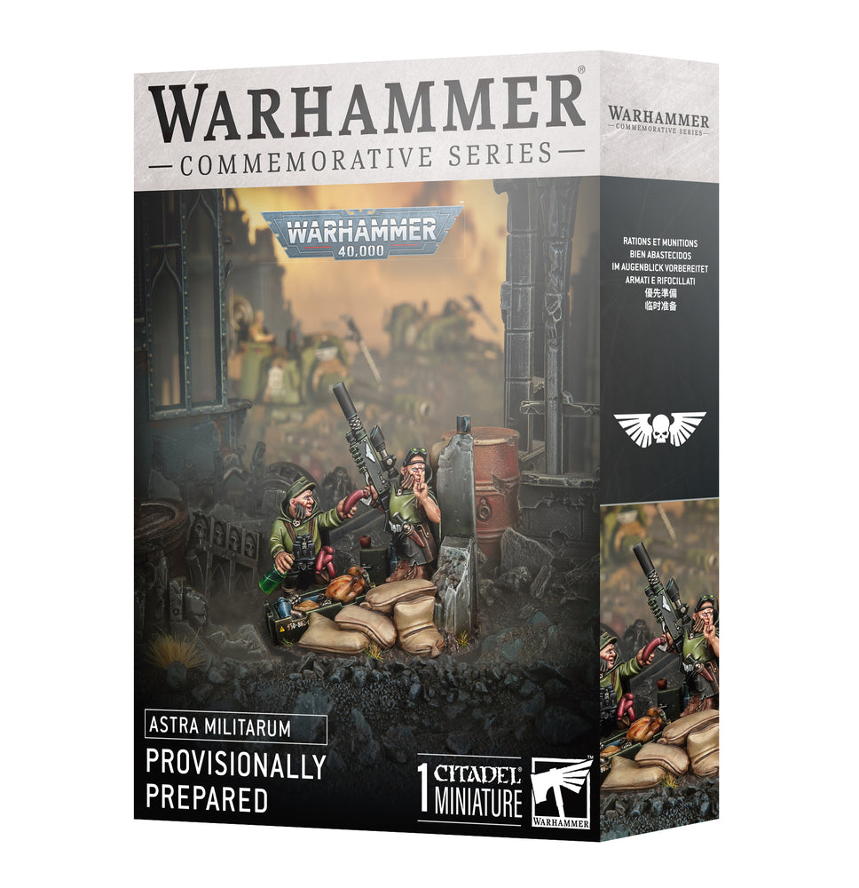 Warhammer 40,000 Commemorative Series Astra Militarum Provisionally Prepared (47-75)