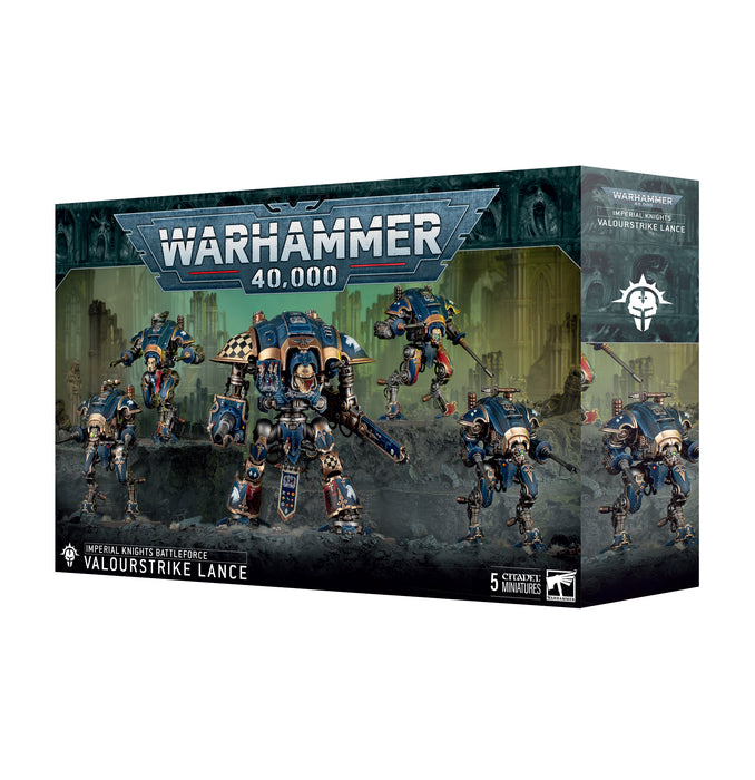 Warhammer 40,000 Battleforce Imperial Knights Valourstrike Lance (54-23) - Pastime Sports & Games
