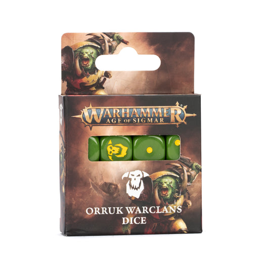 Warhammer Age Of Sigmar Orruk Warclans Dice (89-94)