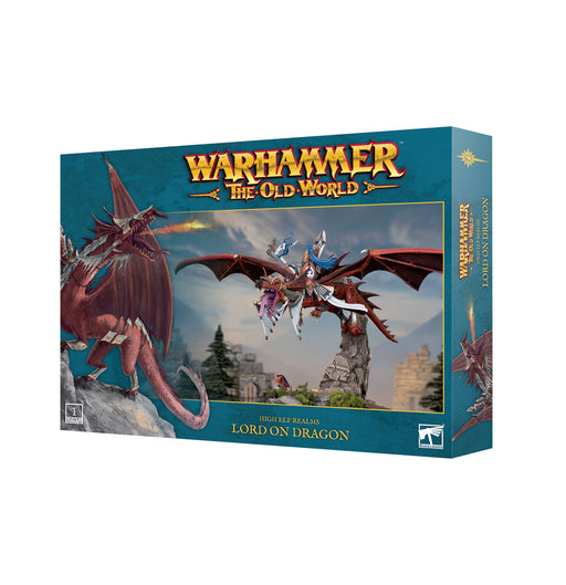 Warhammer The Old World High Elf Realms Lord on Dragon (13-20) - Pastime Sports & Games
