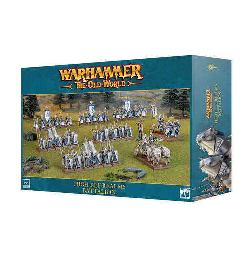 Warhammer The Old World High Elf Realms Battalion (13-13) - Pastime Sports & Games