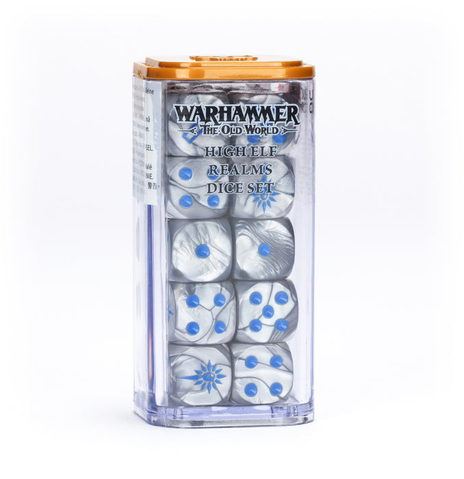 Warhammer The Old World High Elf Realms Dice Set (13-03) - Pastime Sports & Games