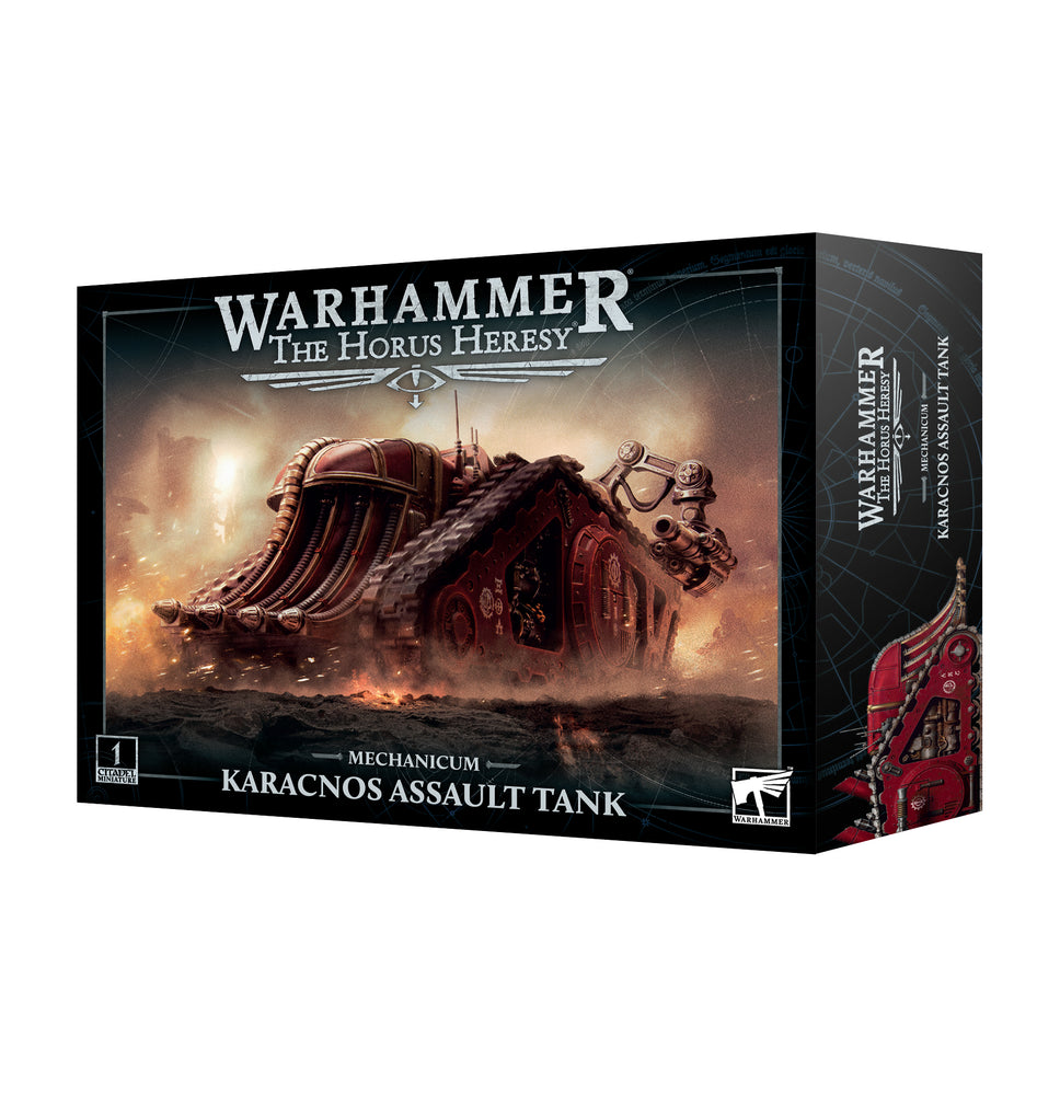 Warhammer The Horus Heresy Mechanicum Karacnos Assault Tank (31-114) - Pastime Sports & Games