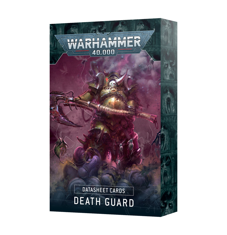 Warhammer 40,000 Datasheet Cards Death Guard (43-04) - Pastime Sports & Games