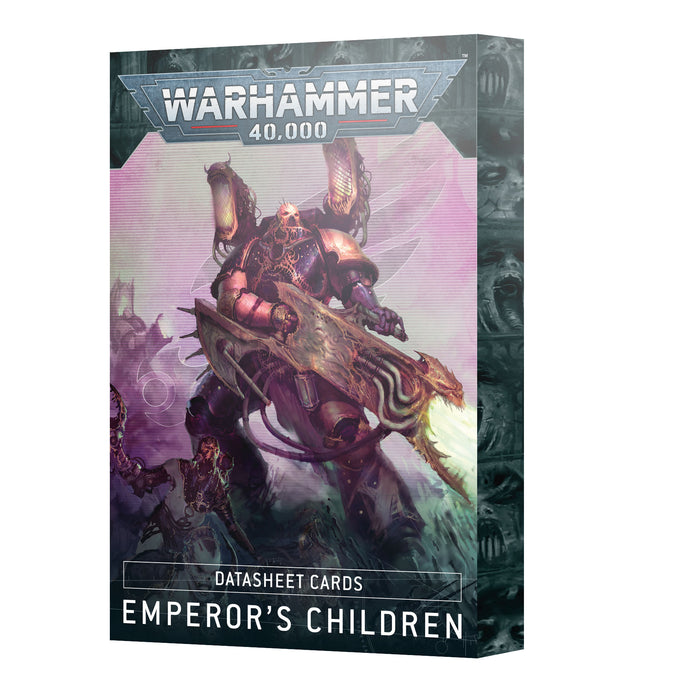 Warhammer 40,000 Datasheet Cards Emperor's Children (37-03) - Pastime Sports & Games