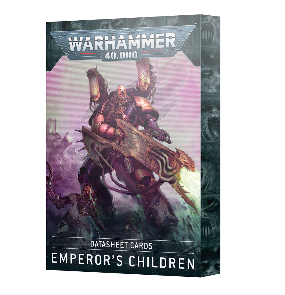 Warhammer 40,000 Datasheet Cards Emperor's Children (37-03) - Pastime Sports & Games