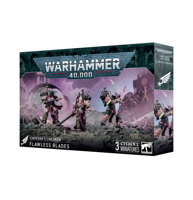 Warhammer 40,000 Emperor's Children Flawless Blades (37-07) - Pastime Sports & Games