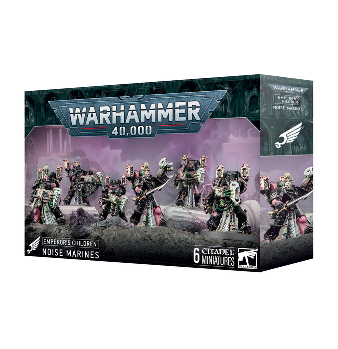 Warhammer 40,000 Emperor's Children Noise Marines (37-10) - Pastime Sports & Games