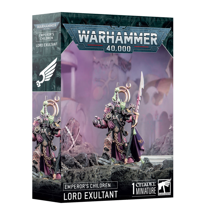 Warhammer 40,000 Emperor's Children Lord Exultant (37-09) - Pastime Sports & Games