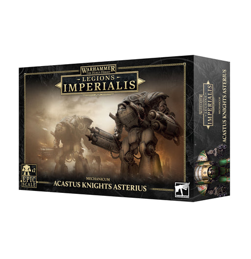 The Horus Heresy Legions Imperialis Mechanicum Acastus Knights Asterius (03-86) - Pastime Sports & Games