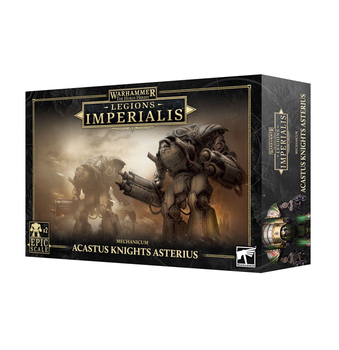 The Horus Heresy Legions Imperialis Mechanicum Acastus Knights Asterius (03-86) - Pastime Sports & Games