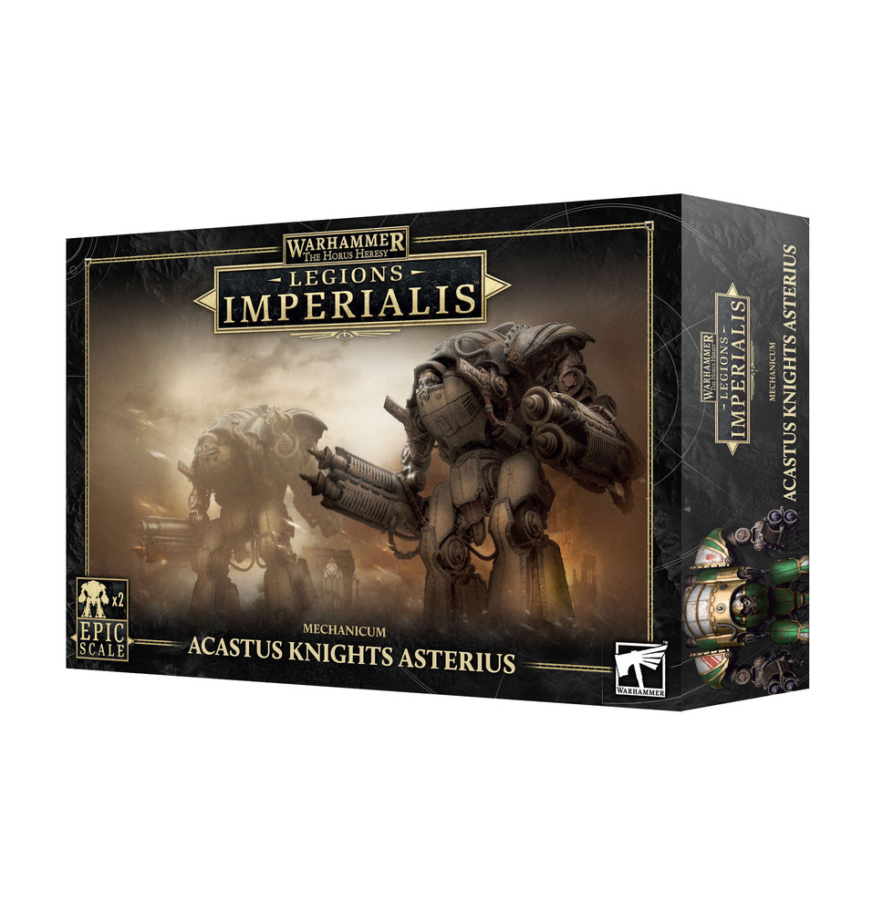 The Horus Heresy Legions Imperialis Mechanicum Acastus Knights Asterius (03-86) - Pastime Sports & Games