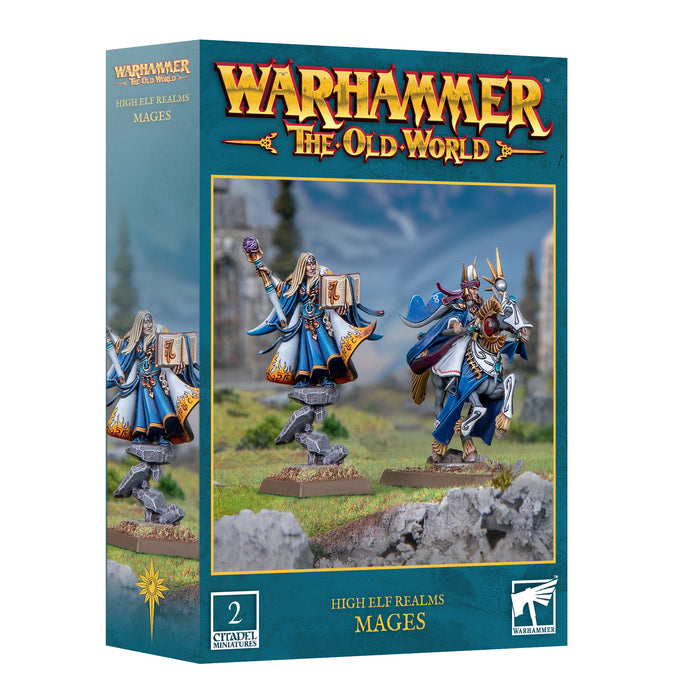 Warhammer The Old World High Elf Realms Mages (13-04) - Pastime Sports & Games