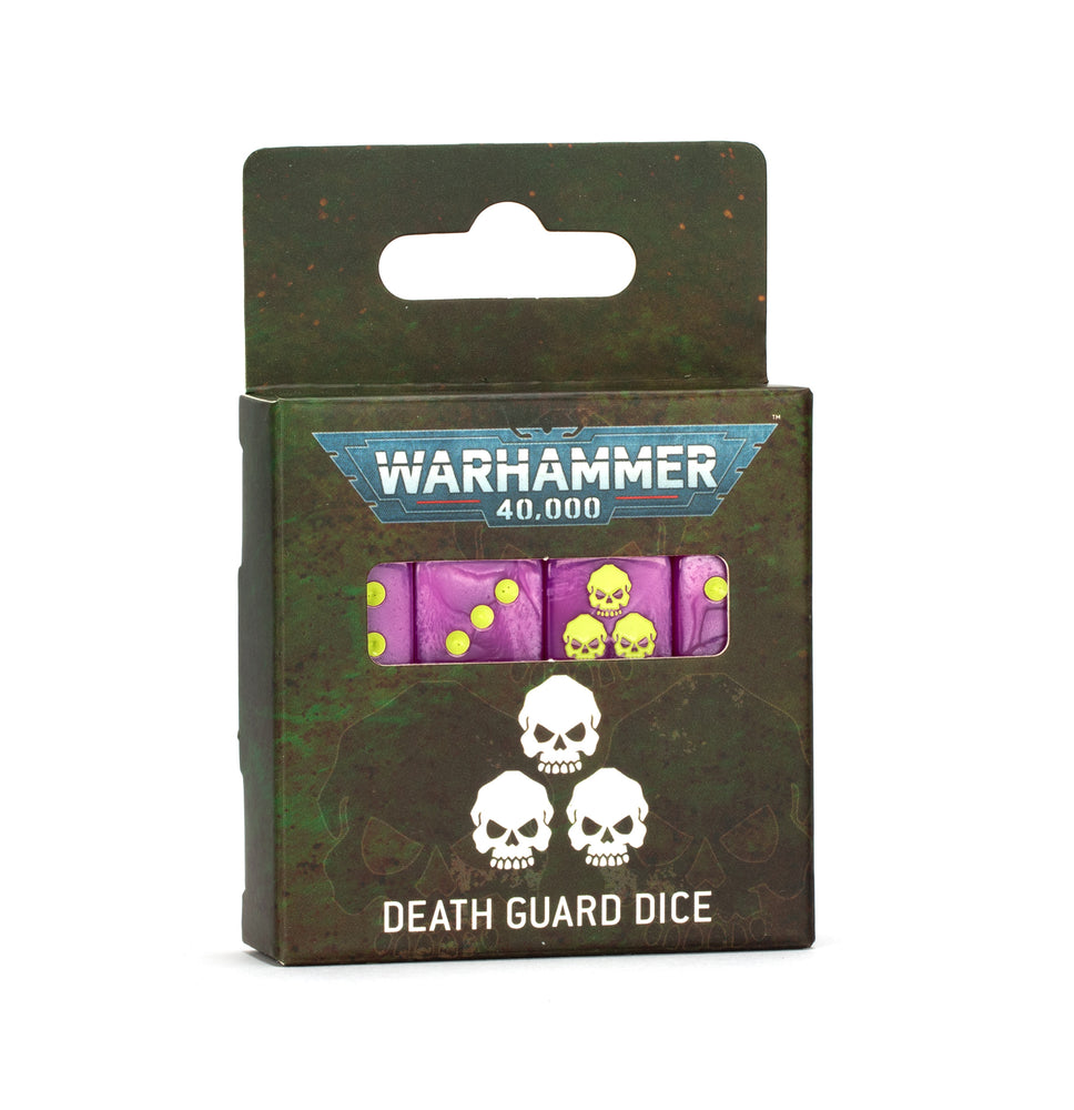 Warhammer 40,000 Death Guard Dice (42-12) - Pastime Sports & Games