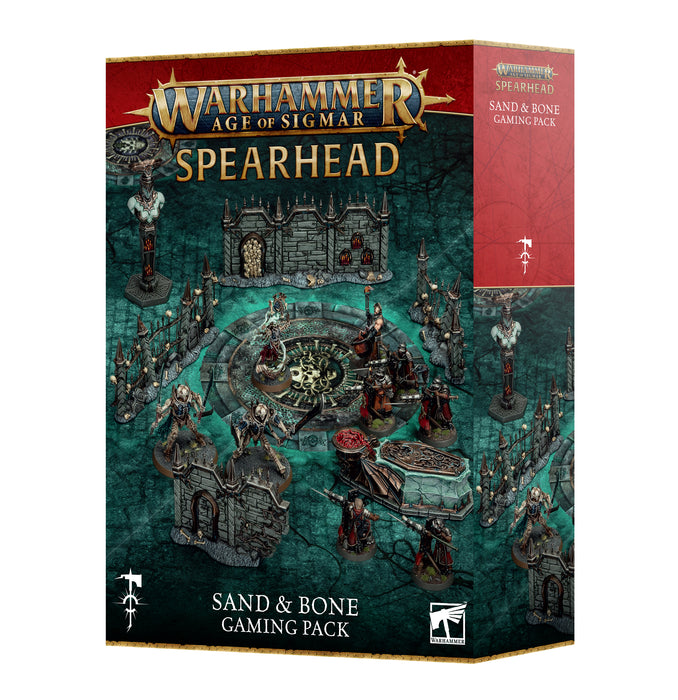 Warhammer Age of Sigmar Spearhead Sand and Bone Gaming Pack (80-57) - Pastime Sports & Games