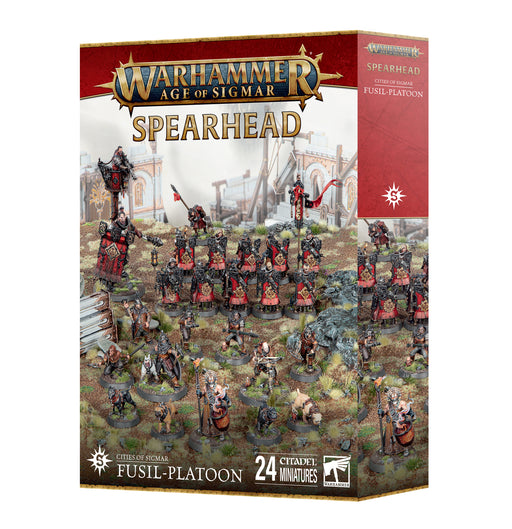 Warhammer Age of Sigmar Spearhead Cities of SIgmar Fusil-Platoon (70-862) - Pastime Sports & Games