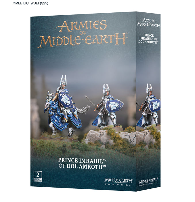 Middle-Earth Strategy Battle Game Armies of Middle-Earth Prince Imrahil of Dol Amroth (30-96) - Pastime Sports & Games