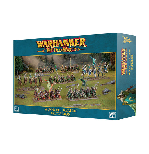 Warhammer The Old World Wood Elf Realms Battalion (13-109) - Pastime Sports & Games