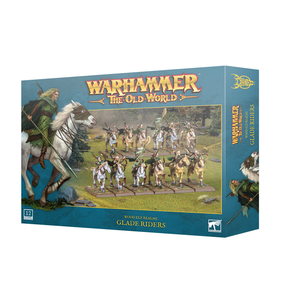Warhammer The Old World Wood Elf Realms Glade Riders (13-104) - Pastime Sports & Games