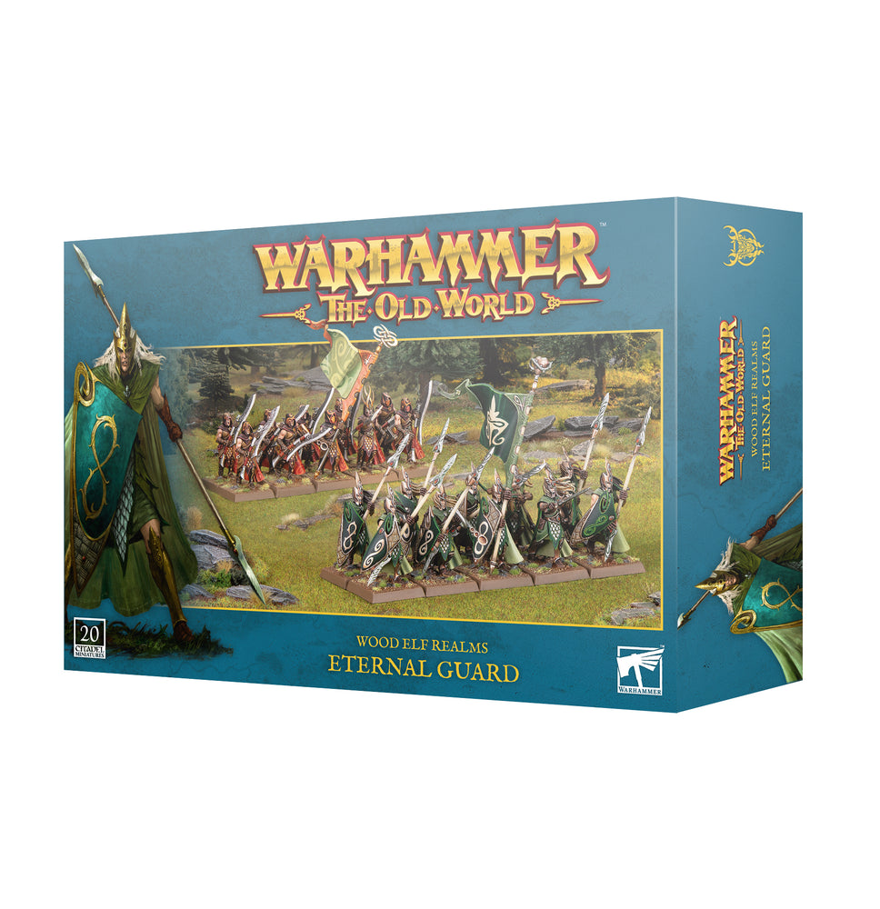 Warhammer The Old World Wood Elf Realms Eternal Guard (13-106) - Pastime Sports & Games