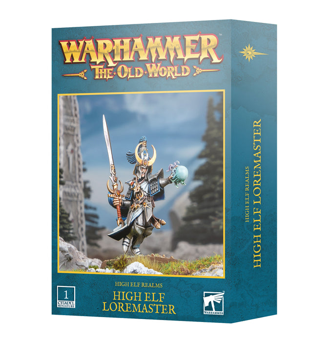 Warhammer The Old World High Elf Realms Loremaster (13-08) - Pastime Sports & Games