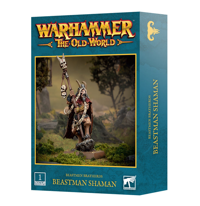 Warhammer The Old World Beastmen Brayherds Beastman Shaman (08-111) - Pastime Sports & Games