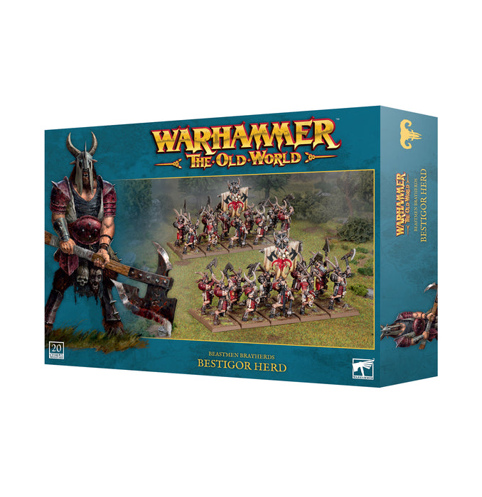 Warhammer The Old World Beastmen Brayherds Bestigor Herd (08-104) - Pastime Sports & Games