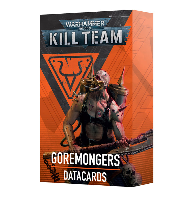 Warhammer 40,000 Kill Team Goremongers Datacards - Pastime Sports & Games