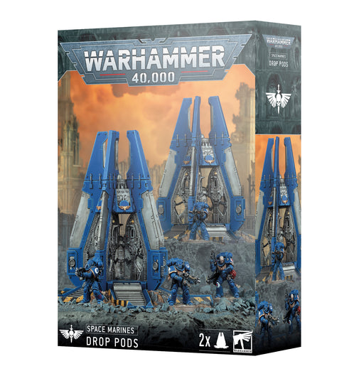 Warhammer 40,000 Space Marine Drop Pods - Pastime Sports & Games