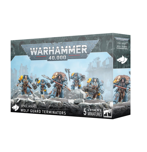 Warhammer 40,000 Space Wolves Wolf Guard Terminators - Pastime Sports & Games