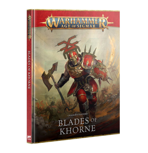 Warhammer Age of Sigmar Blades Of Khorne Chaos Battletome - Pastime Sports & Games