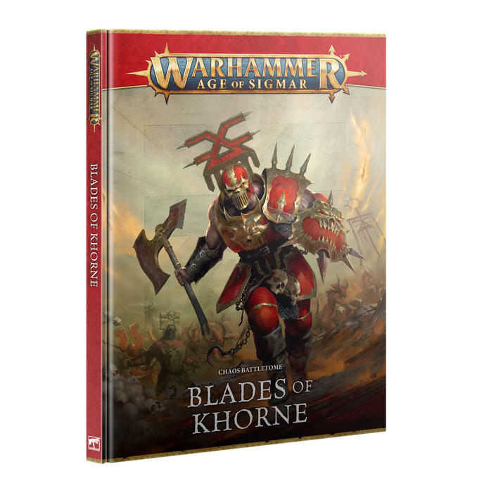Warhammer Age of Sigmar Blades Of Khorne Chaos Battletome - Pastime Sports & Games