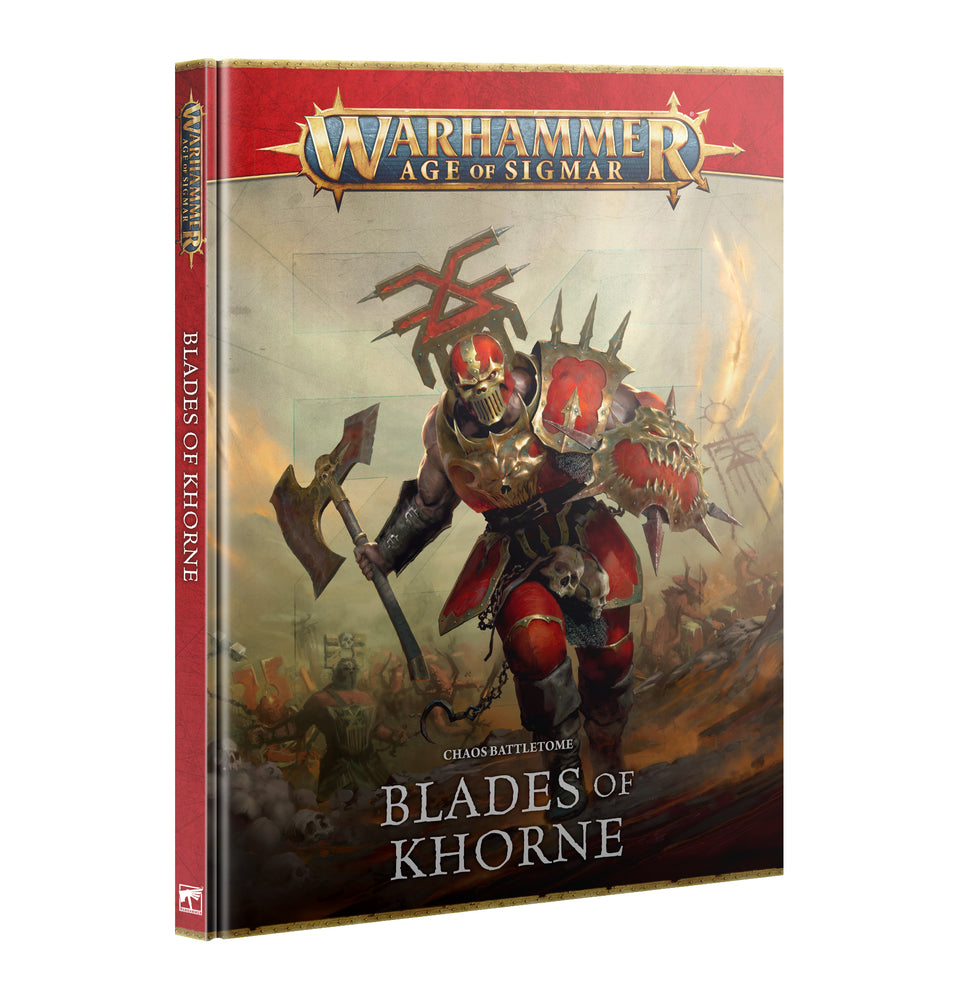 Warhammer Age of Sigmar Blades Of Khorne Chaos Battletome - Pastime Sports & Games