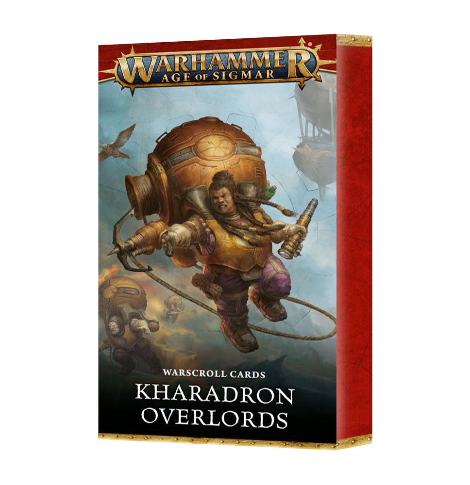 Warhammer Age of Sigmar Kharadron Overlords Warscroll Cards - Pastime Sports & Games