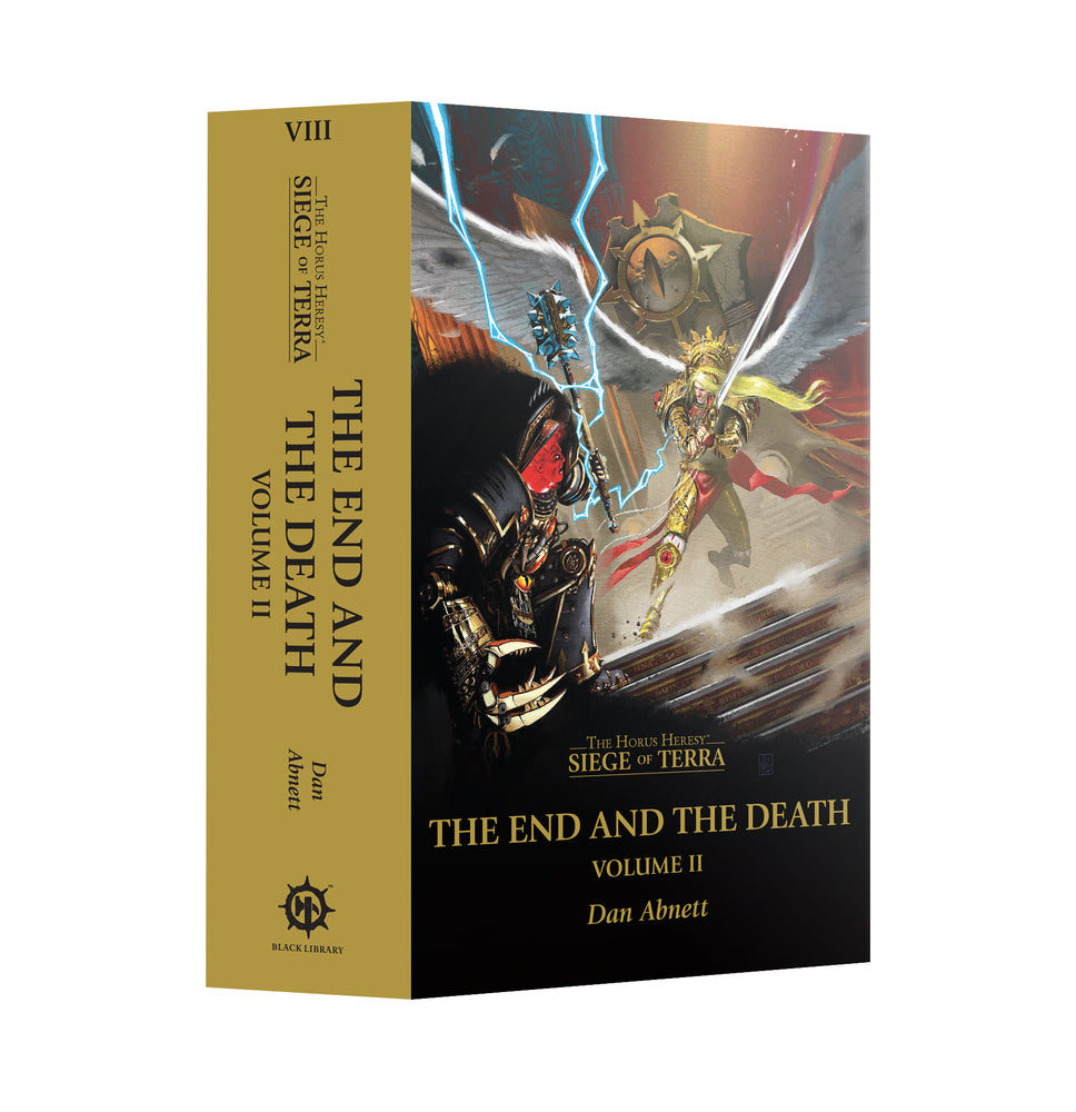 The Horus Heresy The Siege of Terra The End and the Death Volume 2 PB Novel - Pastime Sports & Games