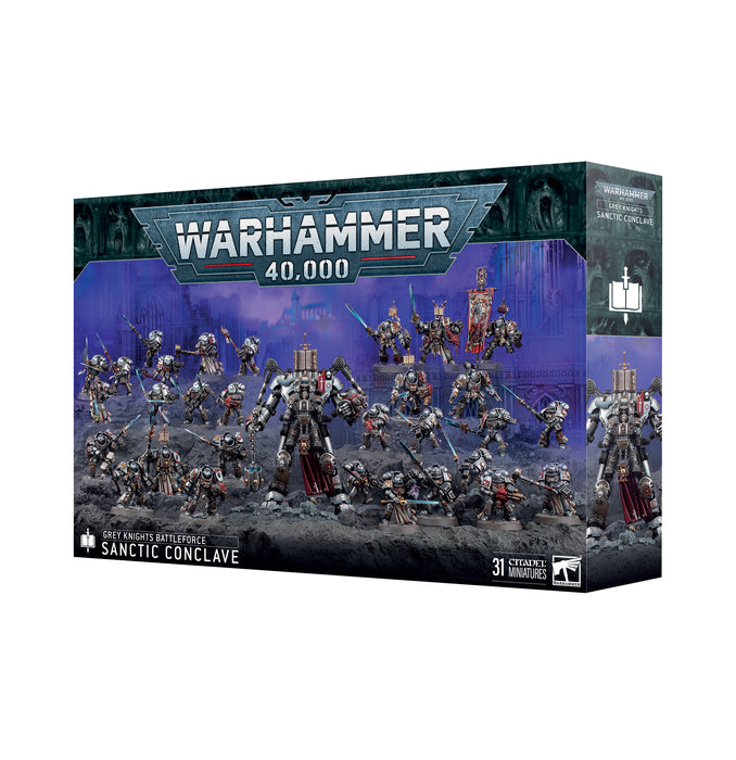 Warhammer 40,000 Grey Knights Sanctic Conclave Battleforce - Pastime Sports & Games