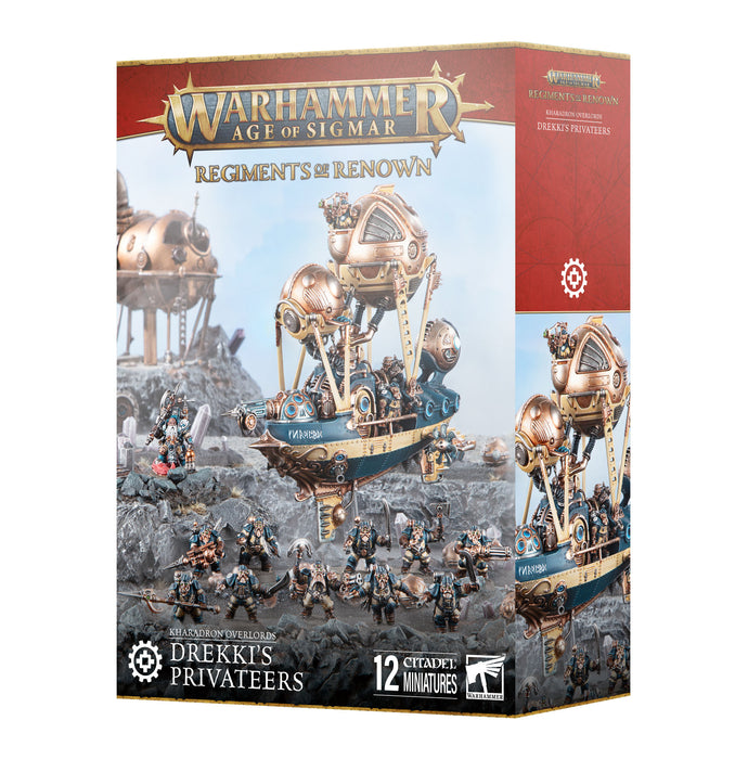 Warhammer Age of Sigmar Regiments of Renown Karadron Overlords Drekki's Privateers - Pastime Sports & Games