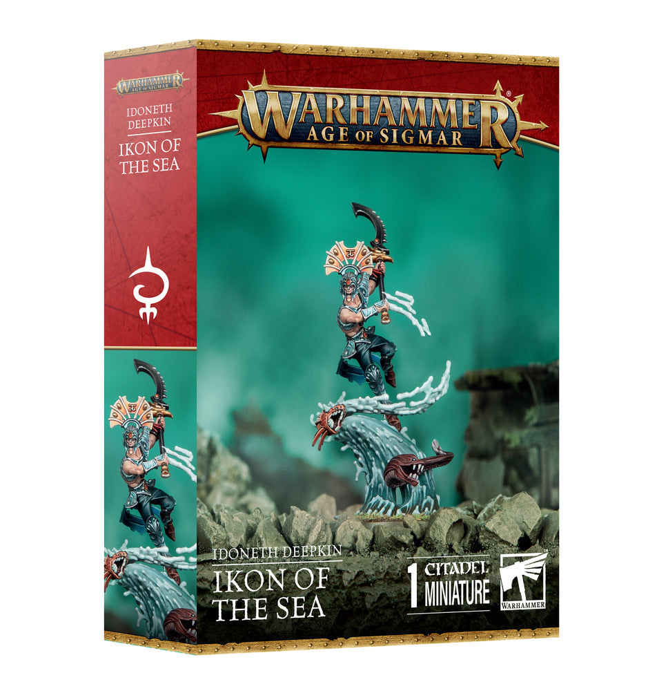 Warhammer Age Of Sigmar Idoneth Deepkin Ikon Of The Sea (87-39) - Pastime Sports & Games