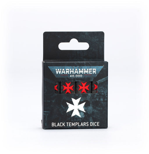 Warhammer 40,000 Black Templars Dice - Pastime Sports & Games