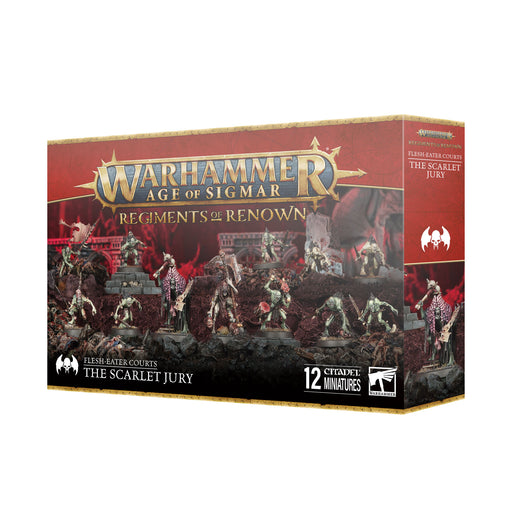 Warhammer Age Of Sigmar Flesh-Eater Courts The  Scarlet Jury - Pastime Sports & Games