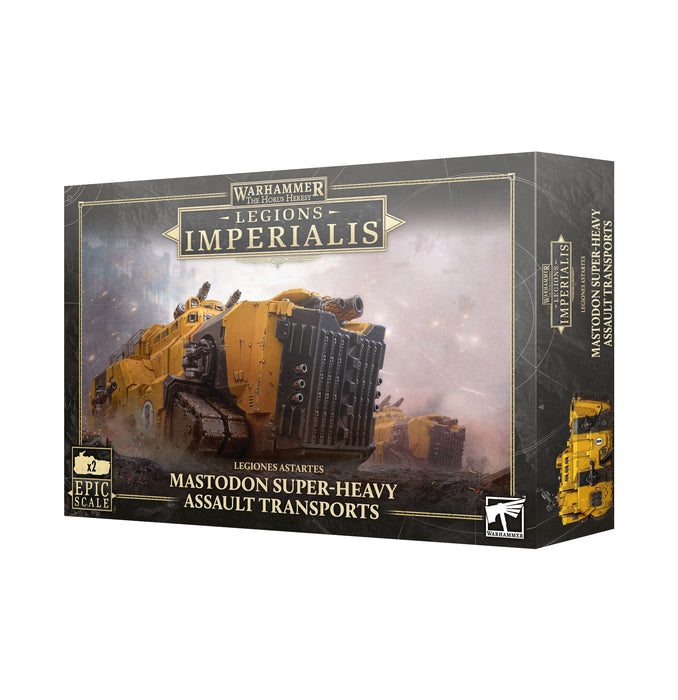 Warhammer The Horus Heresy Legions Imperialis Mastodon Super-Heavy Assault Transports - Pastime Sports & Games